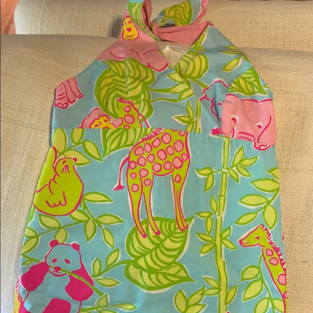 Lilly Pulitzer halter dress size 7